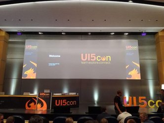 Bühne der UI5con 2019