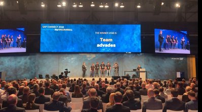 Preisverleihung Gewinner Hackathon SAP Connect 2018