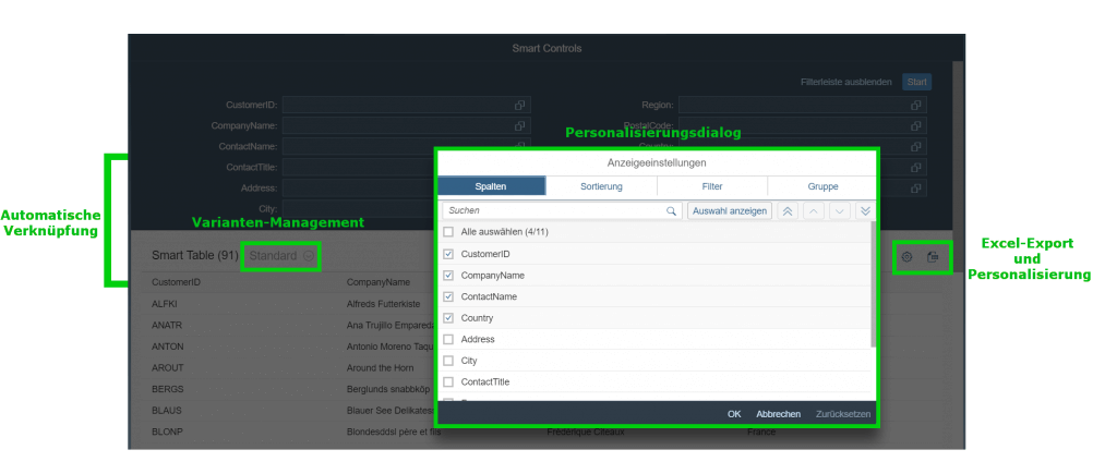 Screenshot Smart Controls